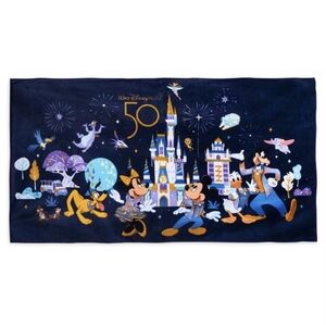 Disney 50th Anniversey Beach Towel